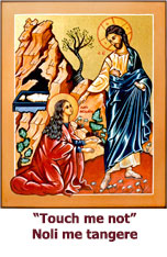 Touch me not, Noli me Tangere icon